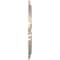 Ekena Millwork Attica PVC Medallion (Canopies up to 5 5/8"), 16"OD x 3 1/2"ID x 1"P, Metallic Silver Metallic CMP16ATCSV - alternate 4